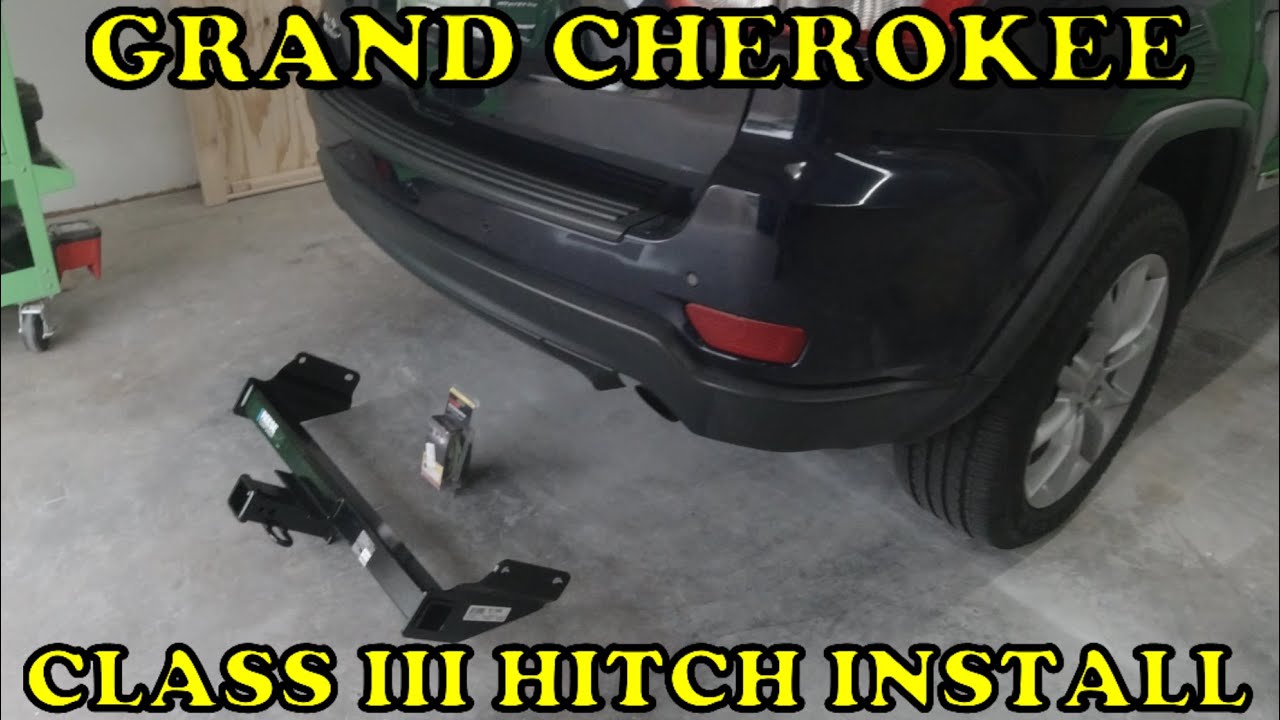 2012 Jeep Grand Cherokee Class III Hitch Installation