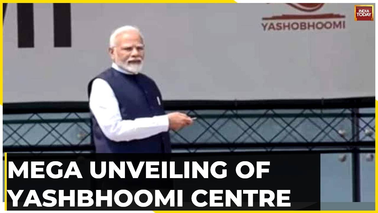 PM Modi Inaugurates Yashobhoomi Centre On His Birthday, 'Bharat Mata Ki Jai' Chants Reverberate