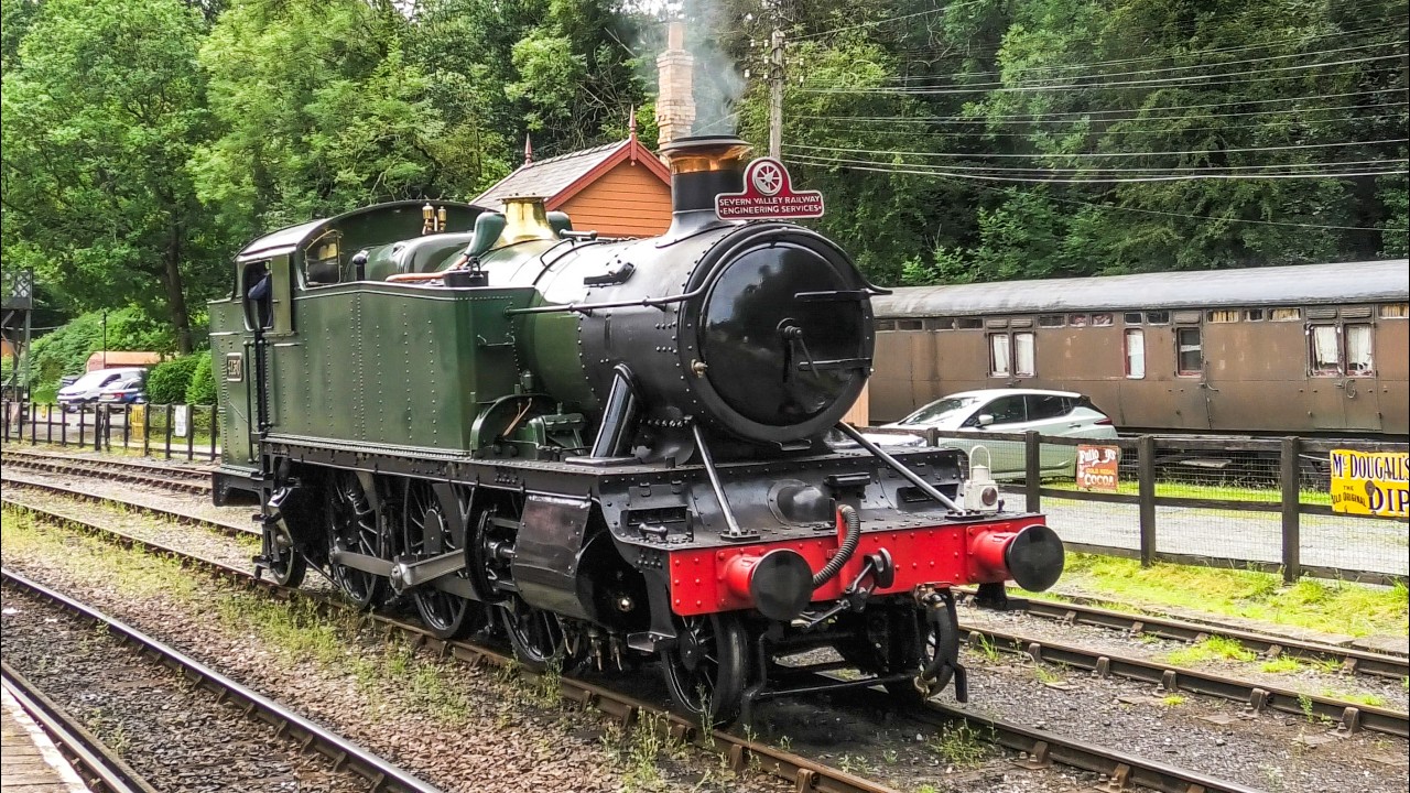 GWR Large Prairie 4150 Finally Steams Again !