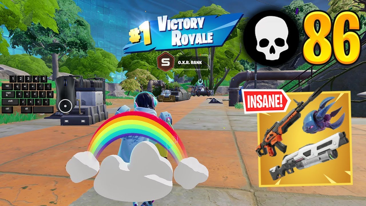 86 Elimination Solo vs Squads Wins Full Gameplay (Fortnite Chapter 6)