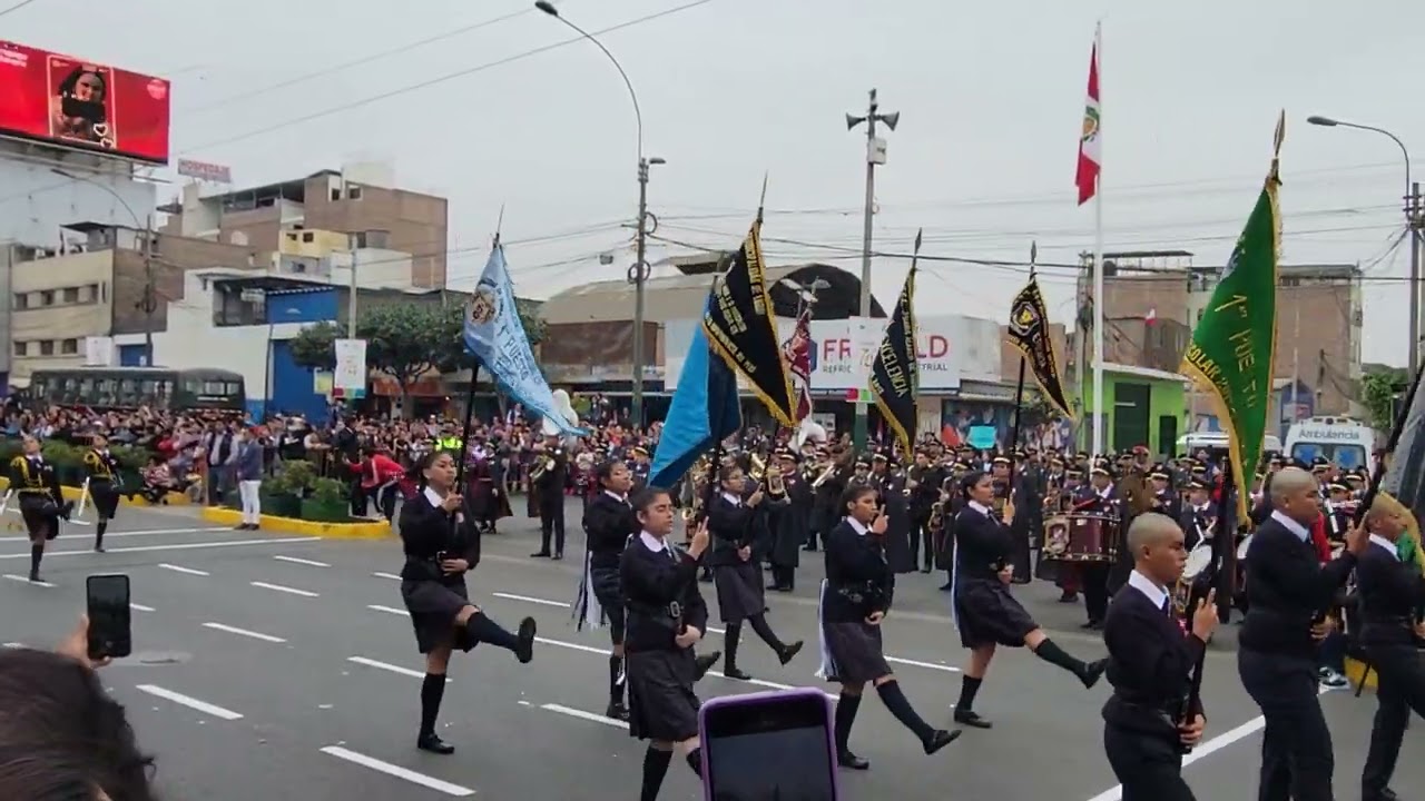1 Desfile Colegio Ricardo Palma 14 de julio 2023