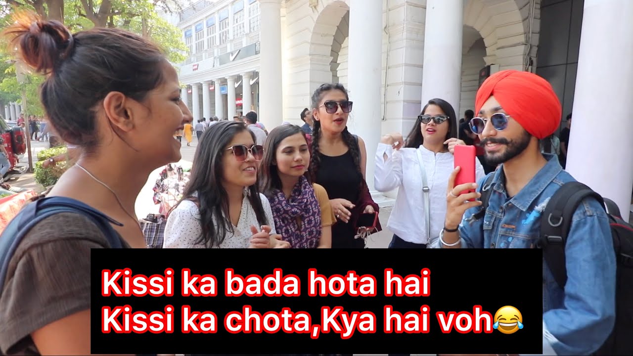 WHAT is BLACK of EVERYONE?😂| DIRTY mind test of delhi girls 😂