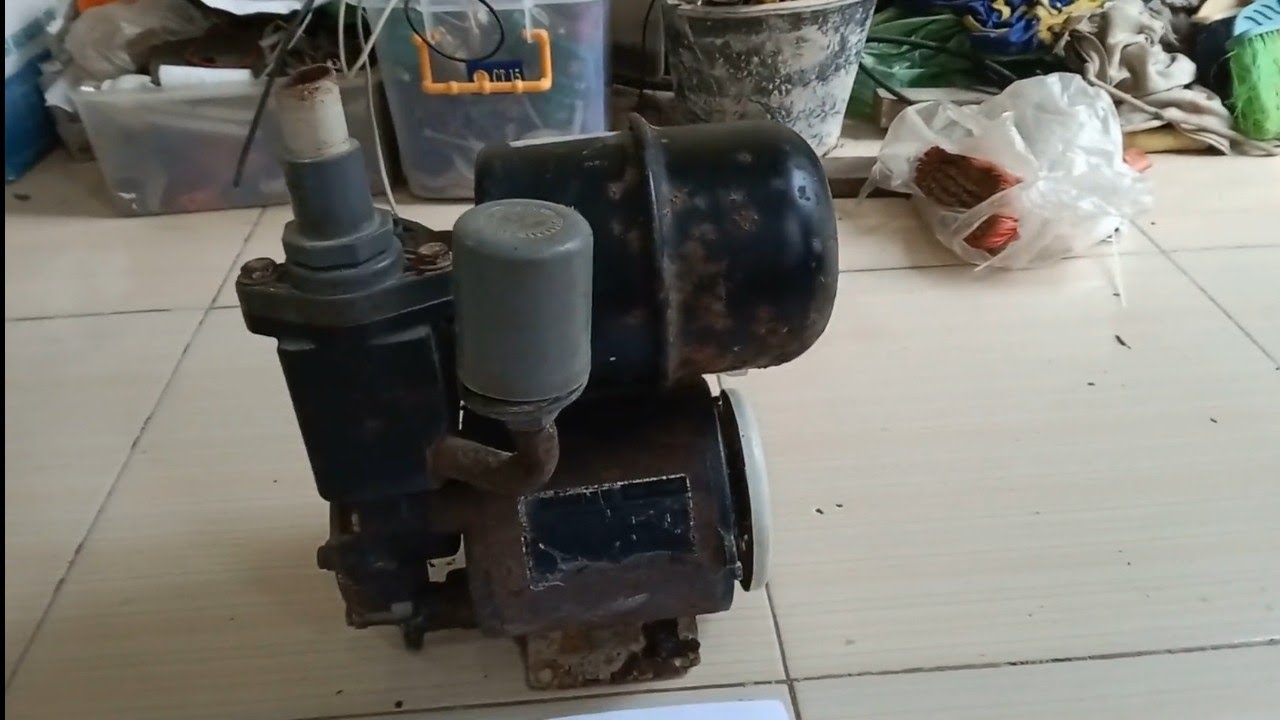 DIAGRAM LISTRIK KUMPARAN POMPA AIR SHIMIZU MODEL PS 130 BIT