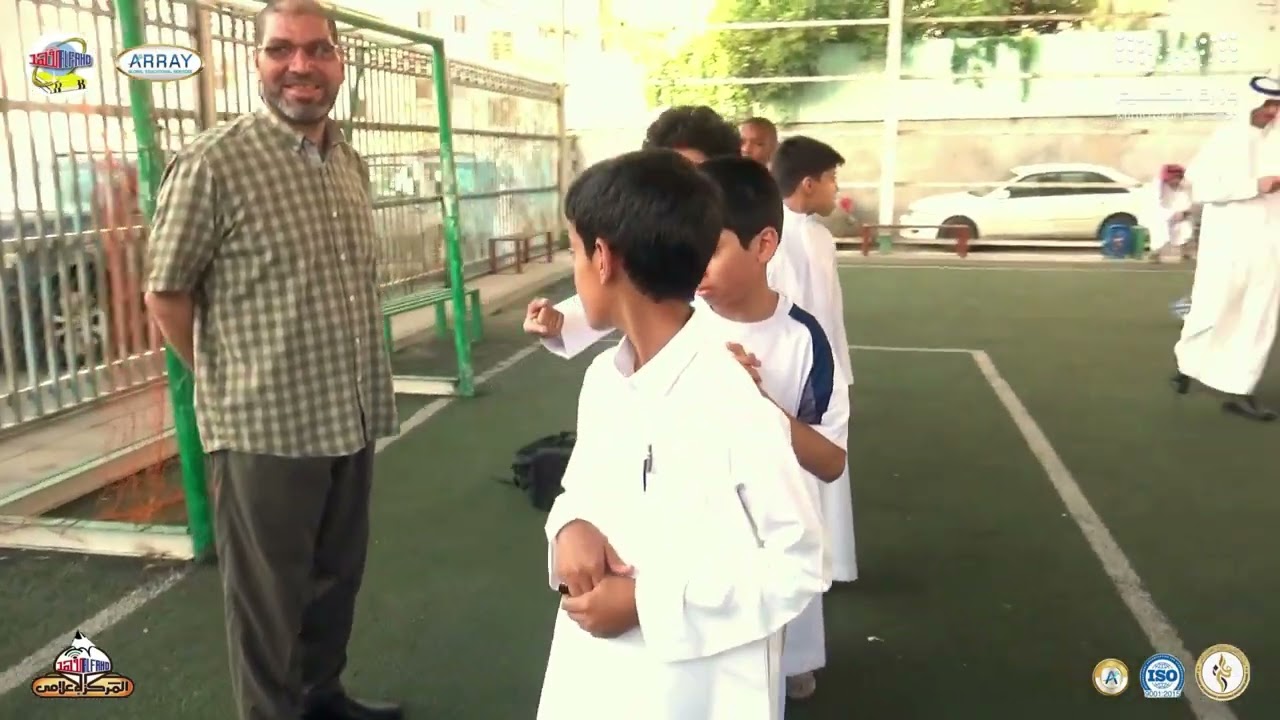 انتظام الطابور الصباحي