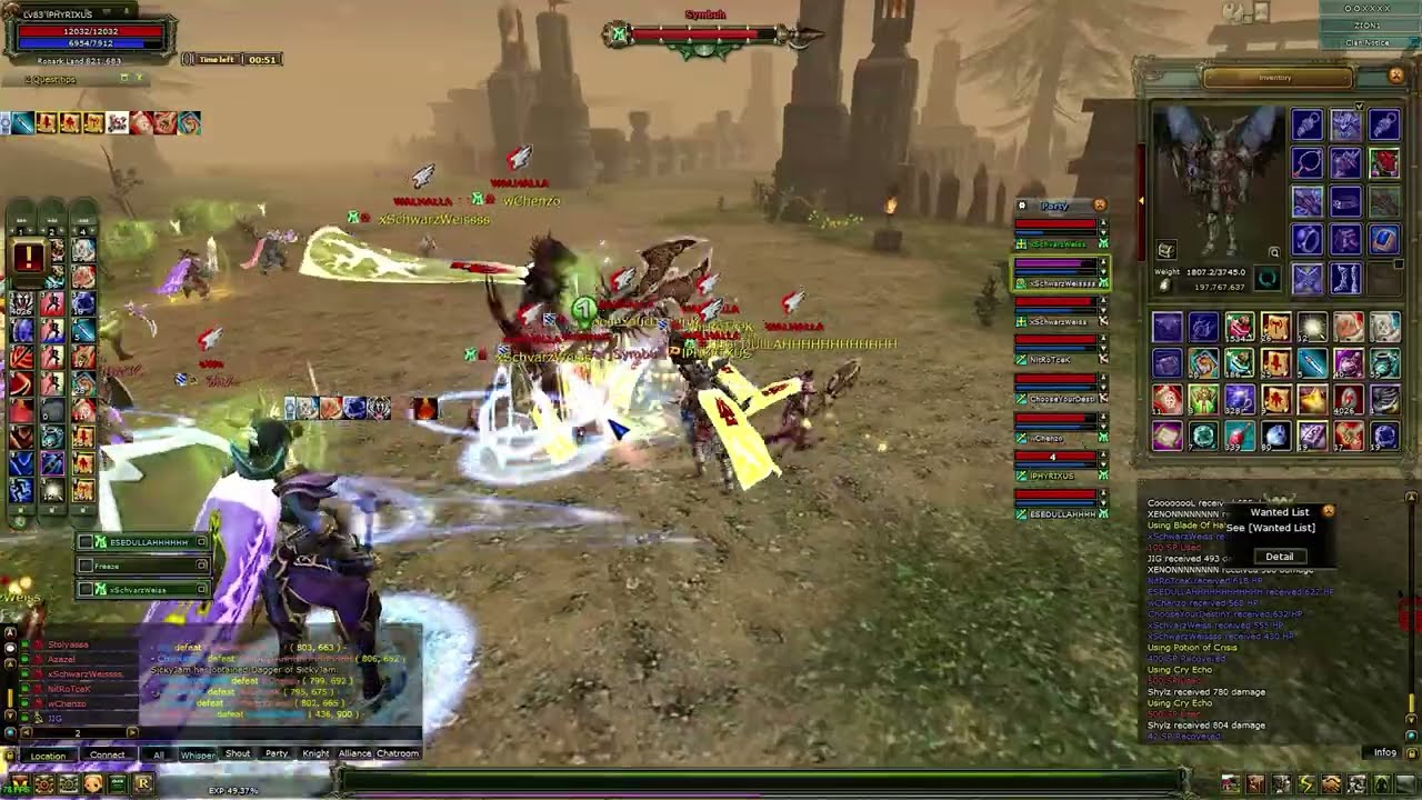 lPHYRIXUS ~ [Anlaşmalı 8v8] ~ WALHALLA vs oWn ~ SteamKo Zion ( Son Vs )