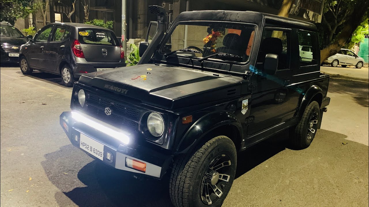 My Gypsy Got Led Bar Light | Musafir’s Gypsy First Impression | Gypsy’s Music System | Maruti Gypsy