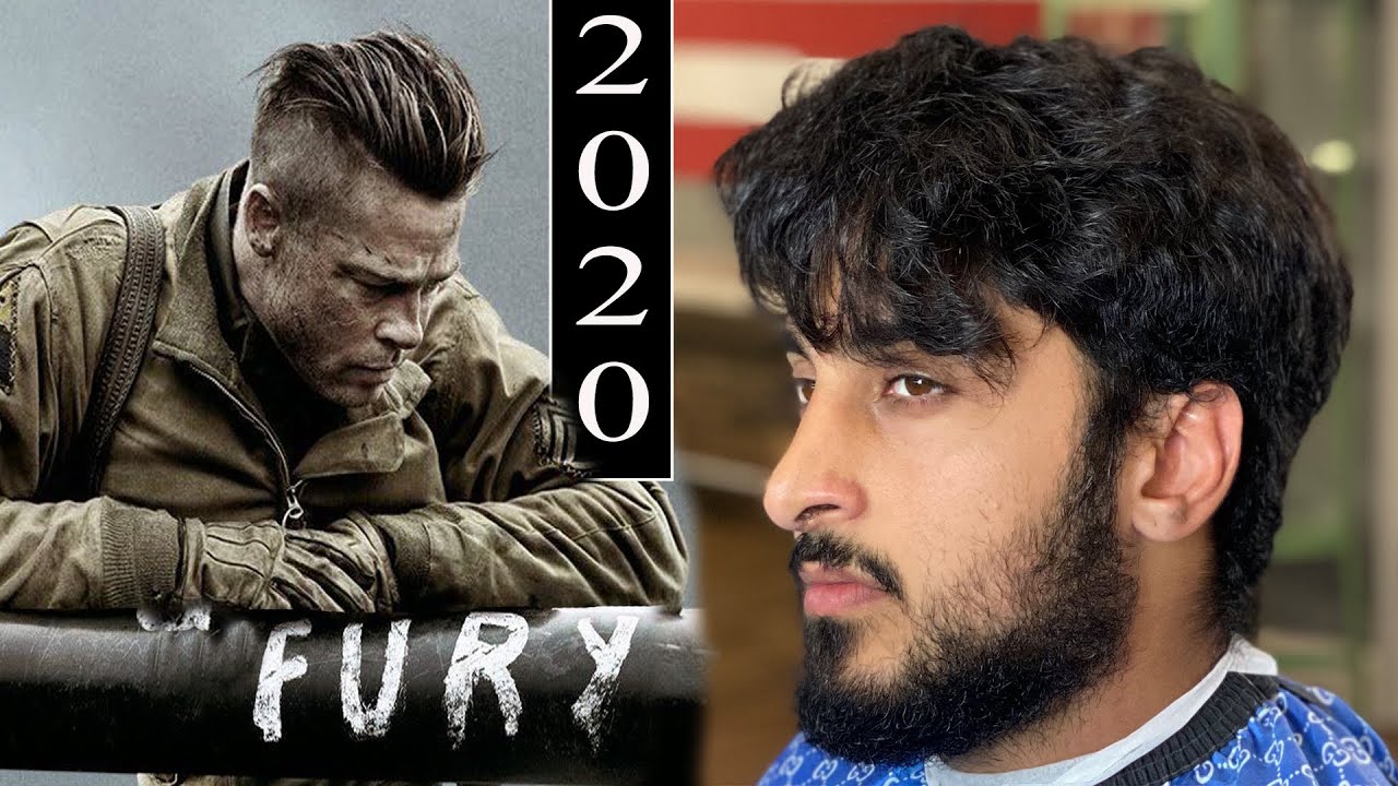Brad Pitt Fury Undercut - Transformation Tutorial