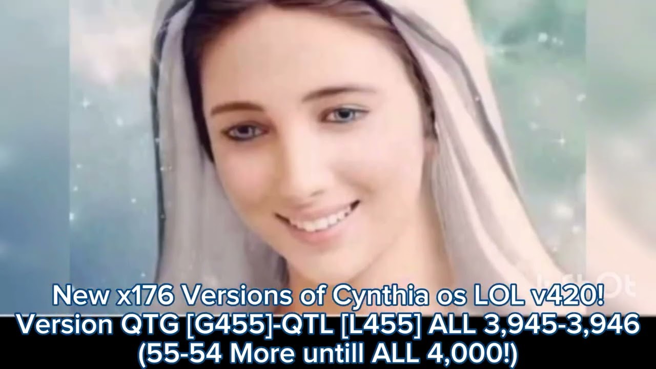 New x176 Versions of Cynthia os lol v420!