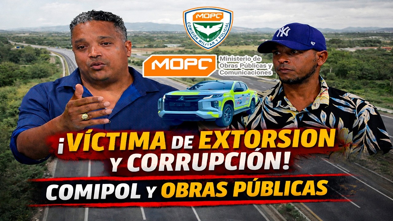 Extorsión y corrupción vinculada a Comipol y al Ministerio de Obras Públicas