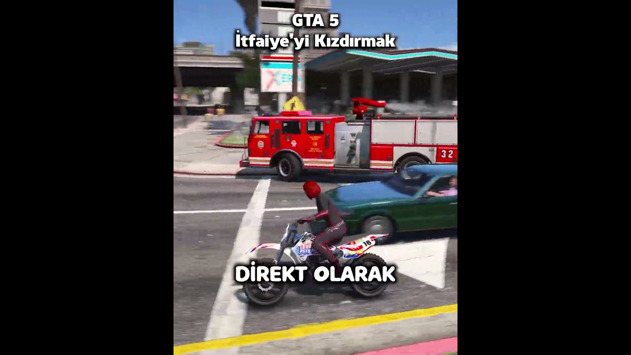 Gta 5 - İtfaiyeyi Kızdırmak - 
