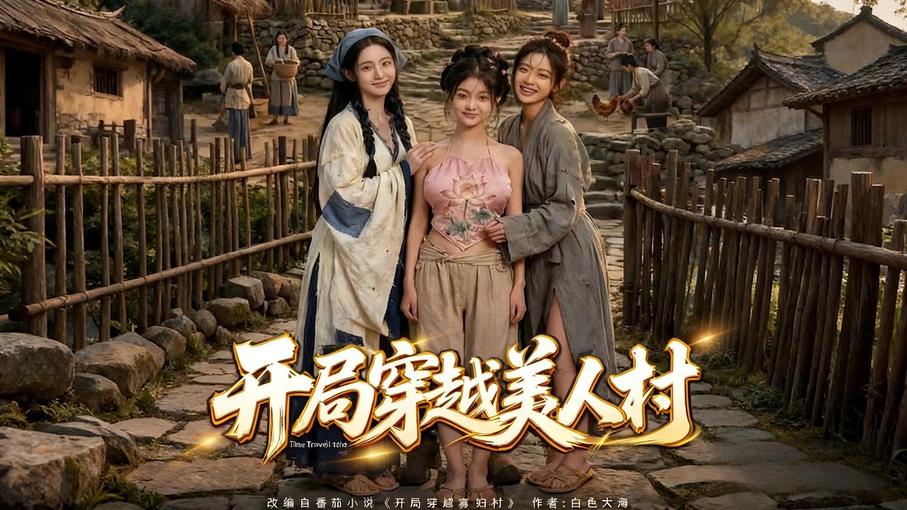 【Full Version】《开局穿越美人村》穿越到寡妇村被救，他凭中医、捕鱼、提盐等本事改善村庄生活，获封赏后赴京都开启新篇章！#shorts video#AI短劇#梦境放映室