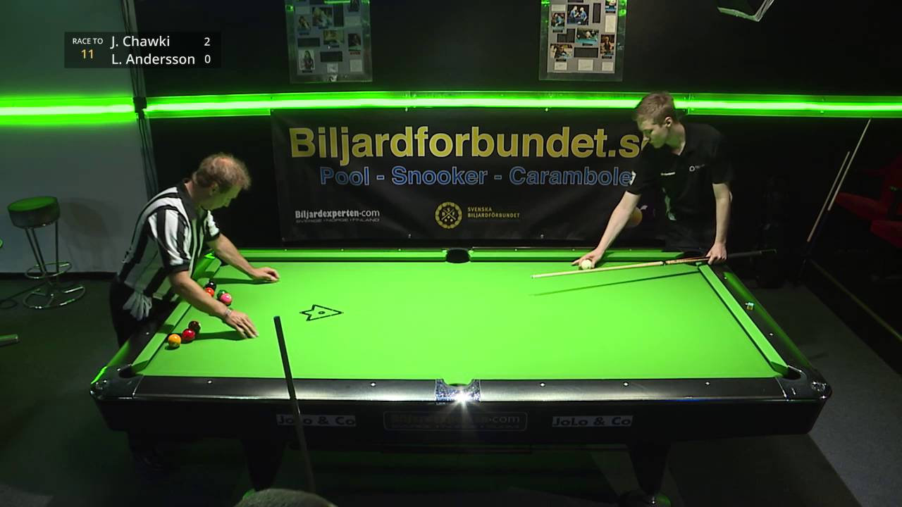 SM 9-ball (2016) L32 Lukas Andersson - Jim Chawki