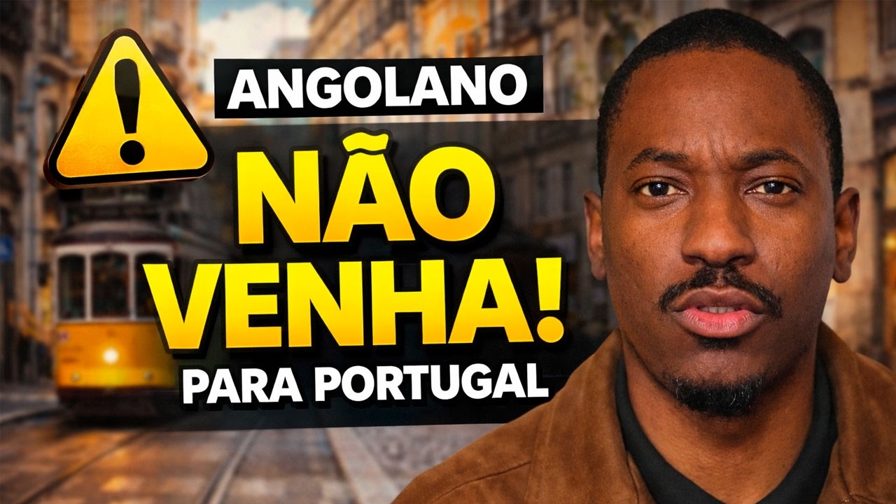 Angolano VENHA Para Portugal! Agora Já Não Há Desculpas 🇵🇹 Qual é o Visto certo ? 2026 e 2027 e 2028