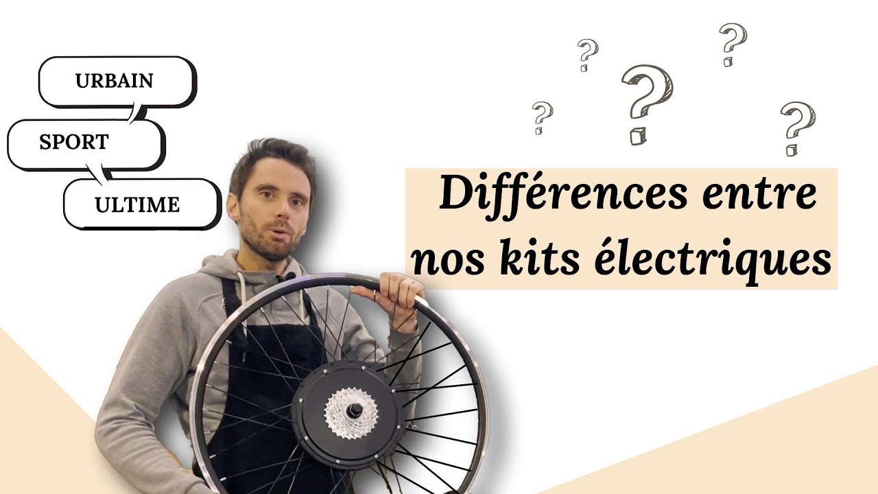 Les différents kits d'électrifications pour vélos (tout savoir) @abicyclettepaulette