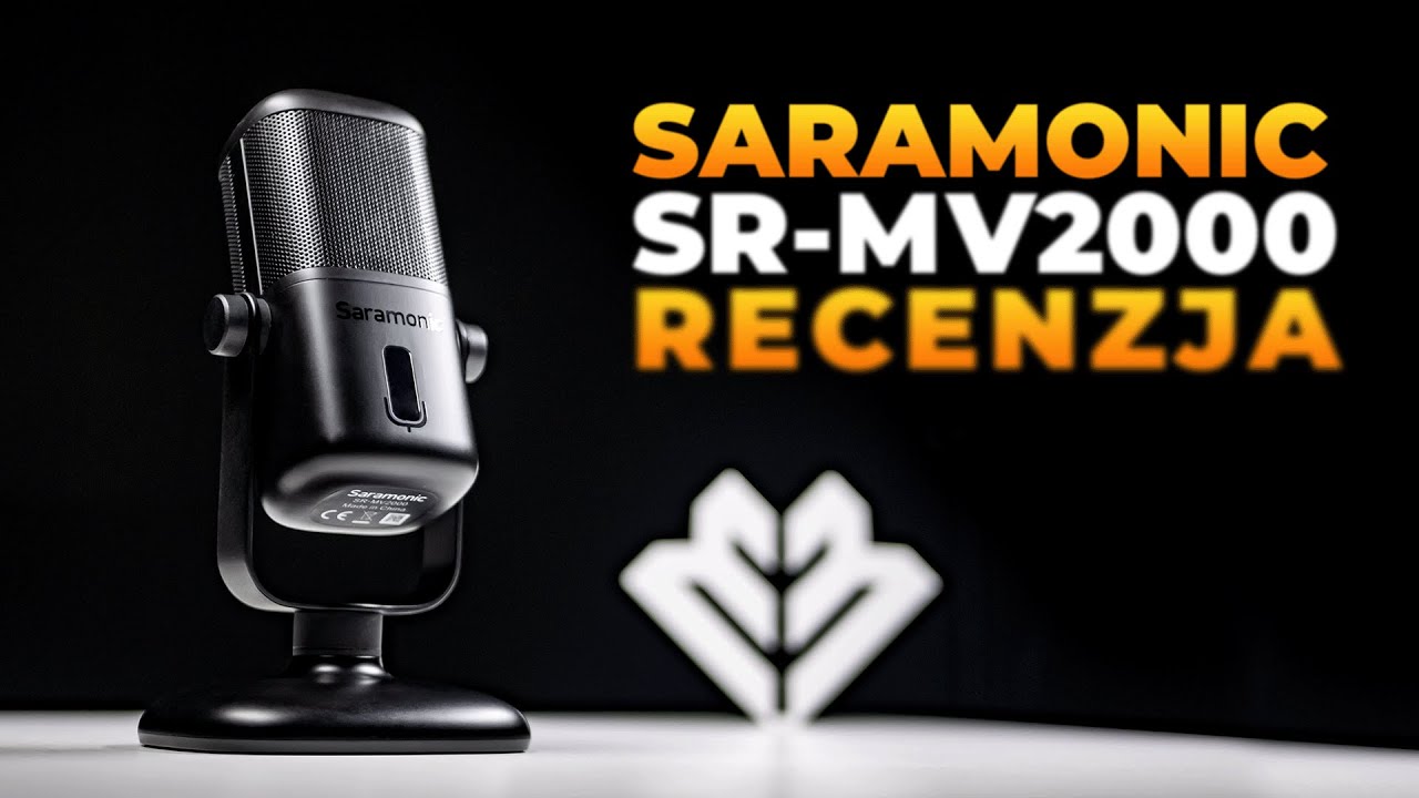 MIKROFON DLA STREAMER&Oacute;W od SARAMONICA 🎤 MV2000 recenzja
