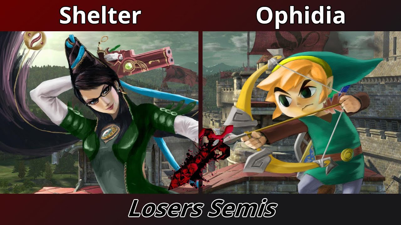 Castle Siege 107 - Losers Semis - Shelter (Bayonetta) vs Ophidia (Toon Link)