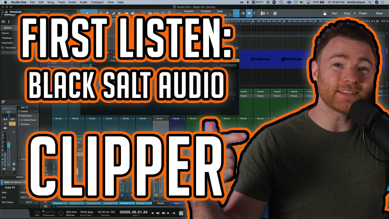 Первое прослушивание: Clipper от Black Salt Audio | Clipping vs Limiting