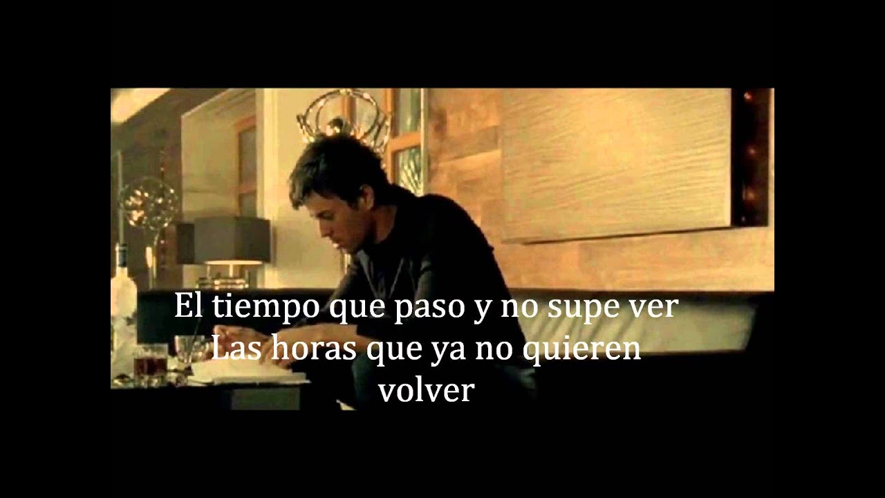 Enrique Iglesias - Donde Estan Corazon Con Letra (Lyrics)
