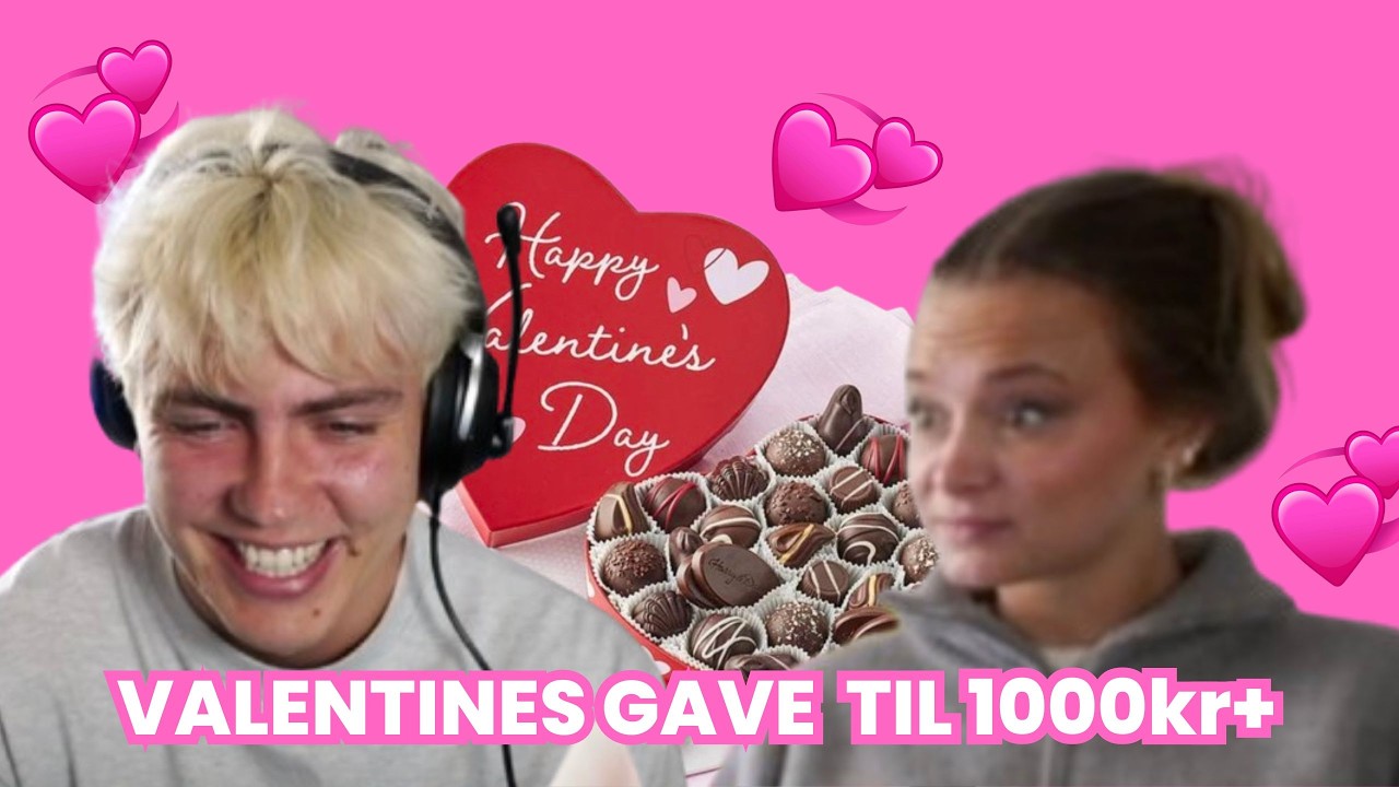 Sønders Valentines gave til Sofie....