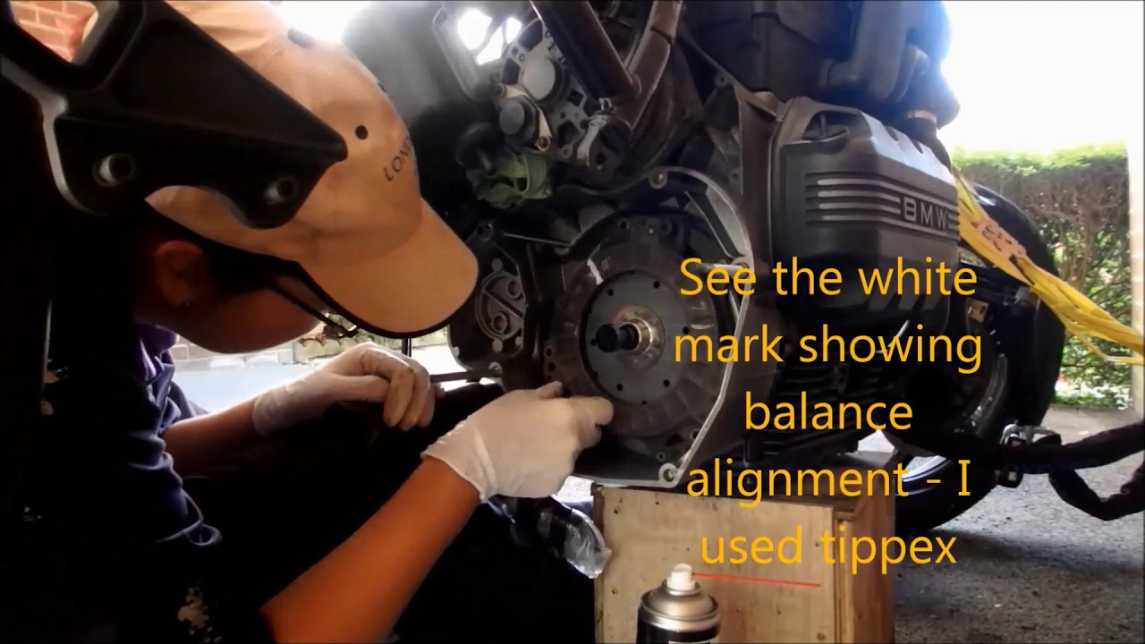 BMW K75s Clutch replacement the same for BMW K Series