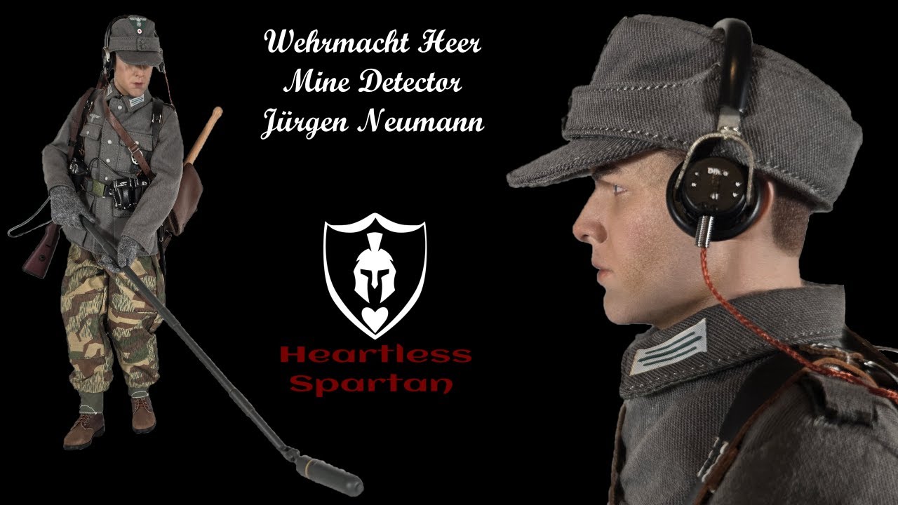 DiD WWII German Wehrmacht Heer Mine Detector J&uuml;rgen Neumann 1/6 Figure Review | Toy Talk DiD #8