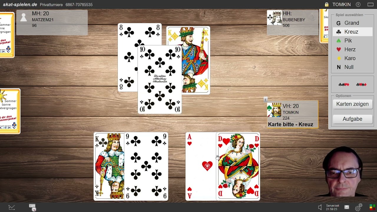 Cent-Skat 36 Spiele skat-spielen.de schlechte Findungen #110