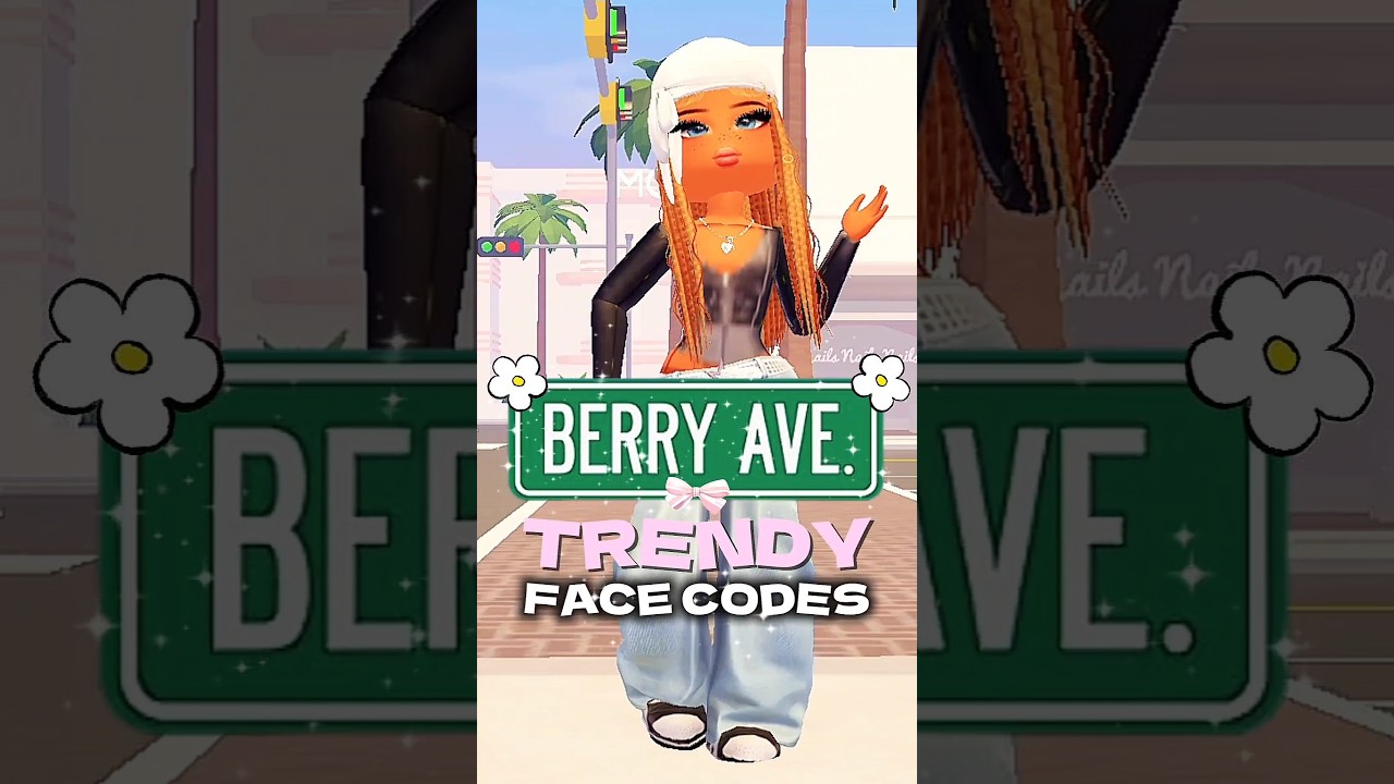 *NEW BERRY AVE & ROBLOX FACE CODES* 🎀 