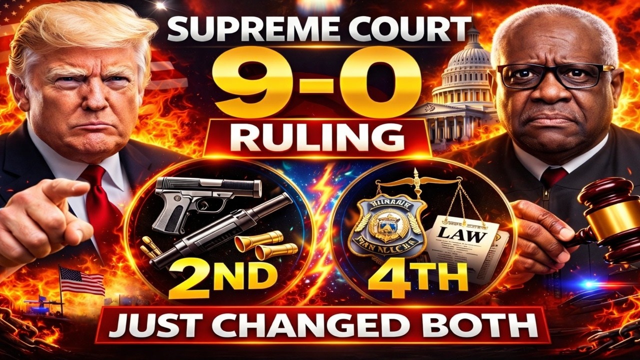 Supreme Court 9-0 Traffic Stop Ruling: Police Can't Search Your Car Just Because You Have a Gun