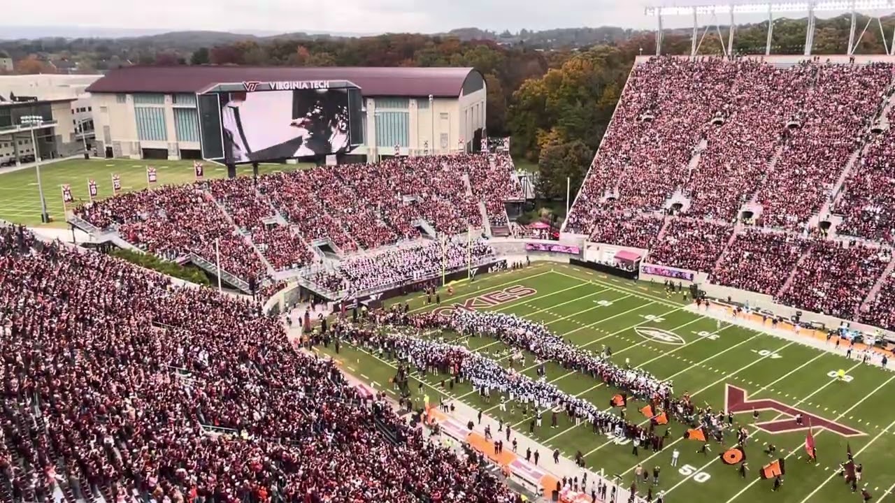 Virginia Tech Enter Sandman vs Georgia Tech 10/26/2024