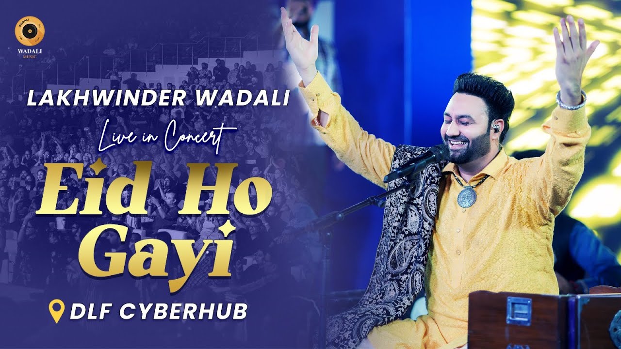 Eid Ho Gayi - Live | Lakhwinder Wadali | HT City Friday Jam Season 8 | DLF Cyberhub | New Qawwali
