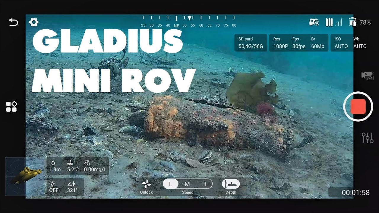 New underwater WW2 discovery with Gladius Mini rov.