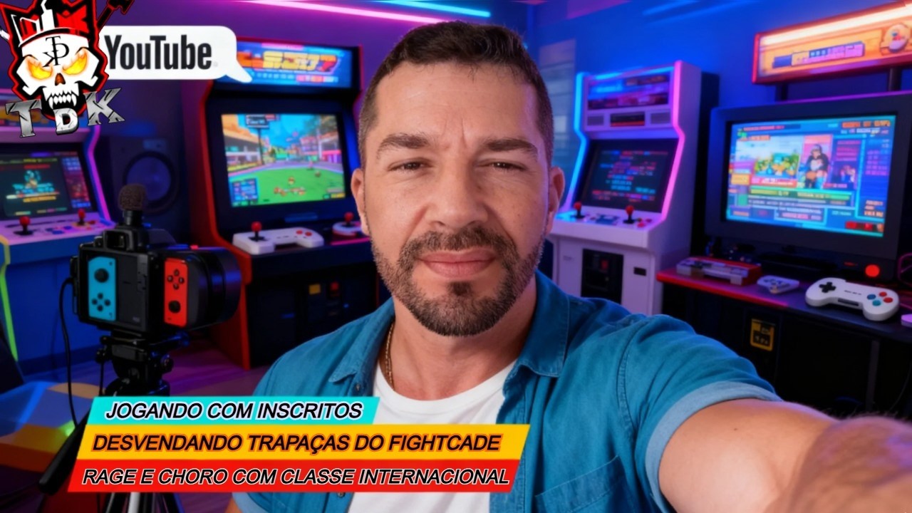 🔥 TIO DO KOF vs FIGHTCADE 🔥 Retrogames