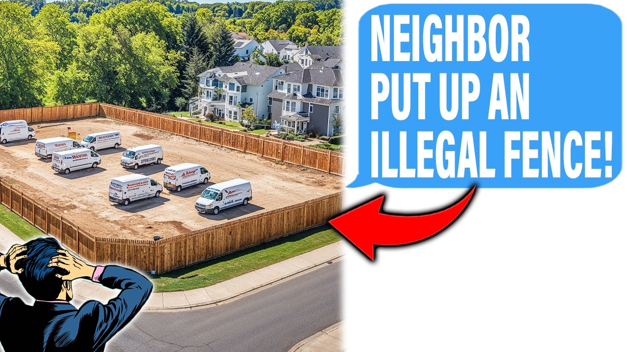 Neighbor Blocked Off My Property With Illegal 6ft Fence!