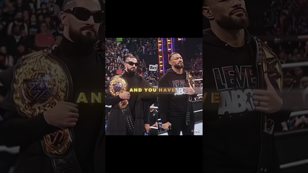Roman Reigns & Seth Rollins Edit 4K - WWE - Night Changes (One Direction) - Friendship Edit
