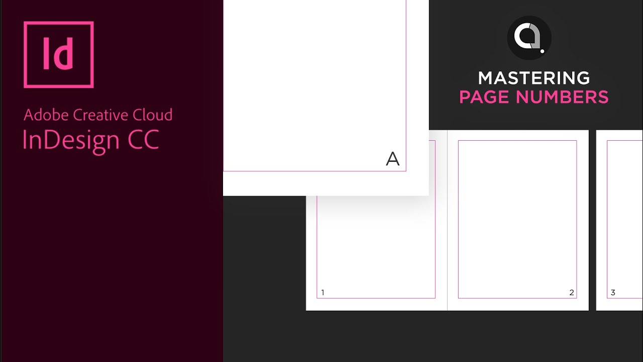 Automatic Page Numbers in InDesign using Master Pages