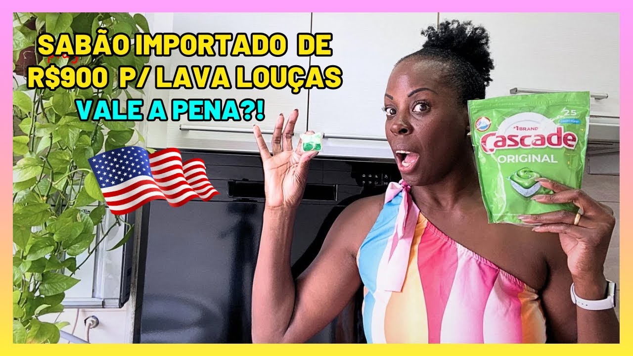 Teste sincero e resultados reais! Cascade: O sabão importado para lava louças, vale o preço?