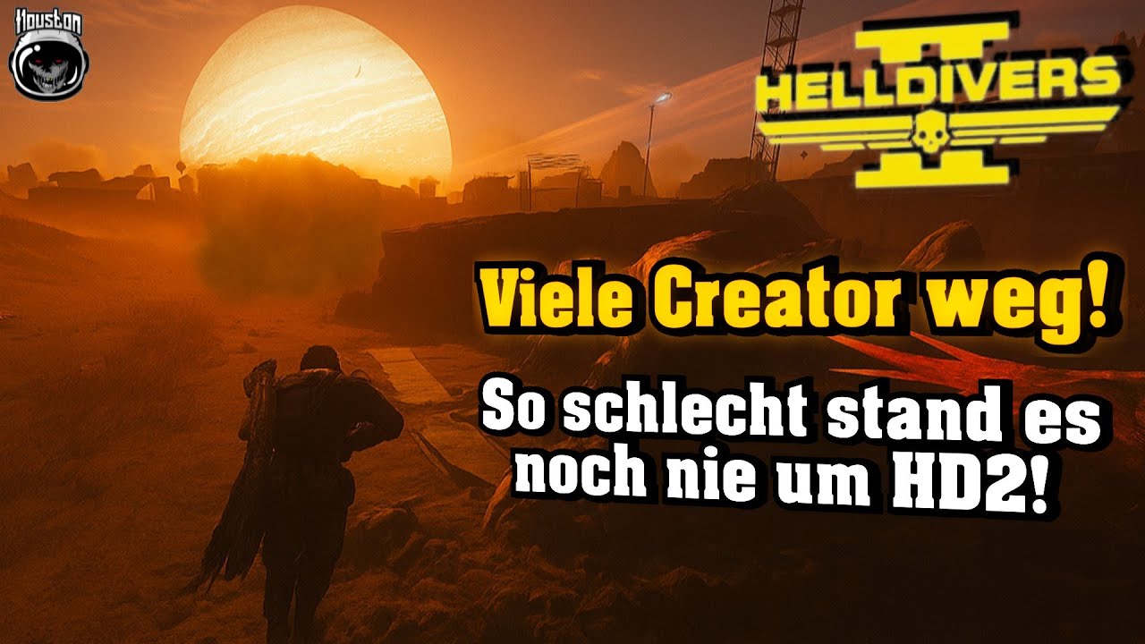 Viele Creator weg! So schlecht stand es noch nie um HD2! | Helldivers 2