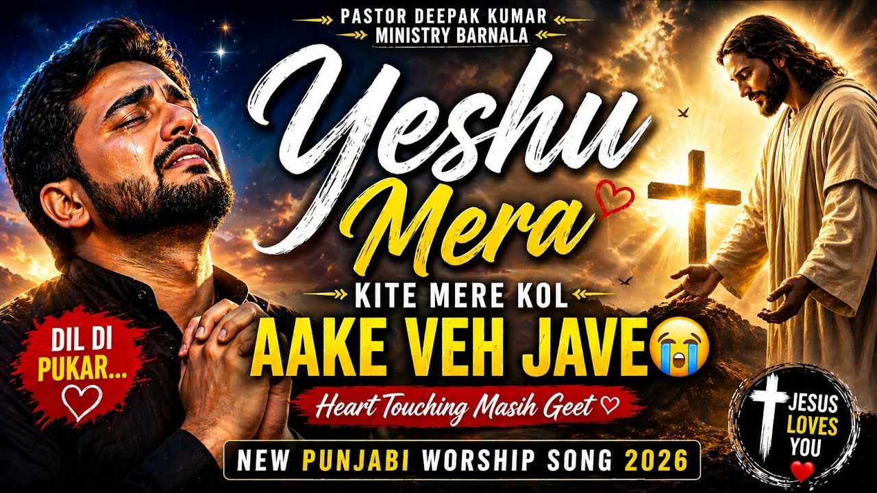 Yeshu mera kite mere kol aake veh jave INew Masih Song I New Worship song #jesus #worship #masihgeet