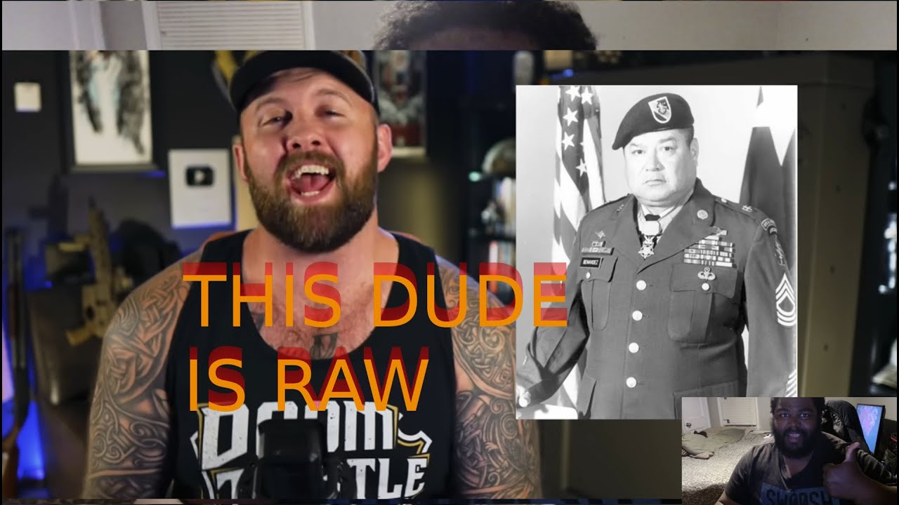 The Real Rambo - Roy Benavidez - The Green Beret That Took On An Army With Just A Knife reaction