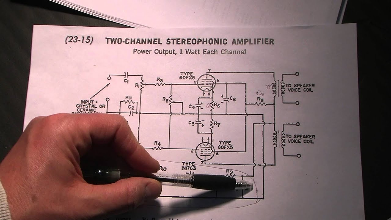 Tube Amp Project Pt. 1:  The Circuit