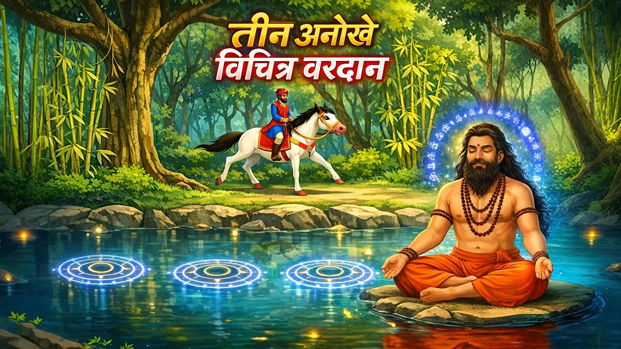 तीन अनोखे विचित्र वरदान | Teen anokhe vichitr vardaan | Hindi kahani | Moral Stories 