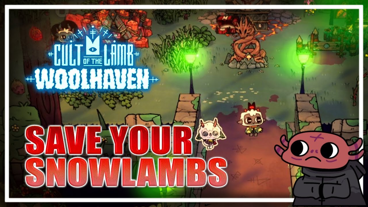 How to Save Snowlambs From Melting in Summer | Cult of The Lamb DLC Woolhaven [Tutorial]