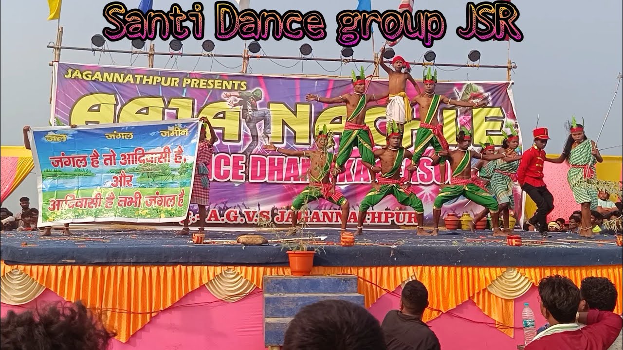Final Round Aaja nachle jagnaathpur dance program 2023 / Santi Dance group