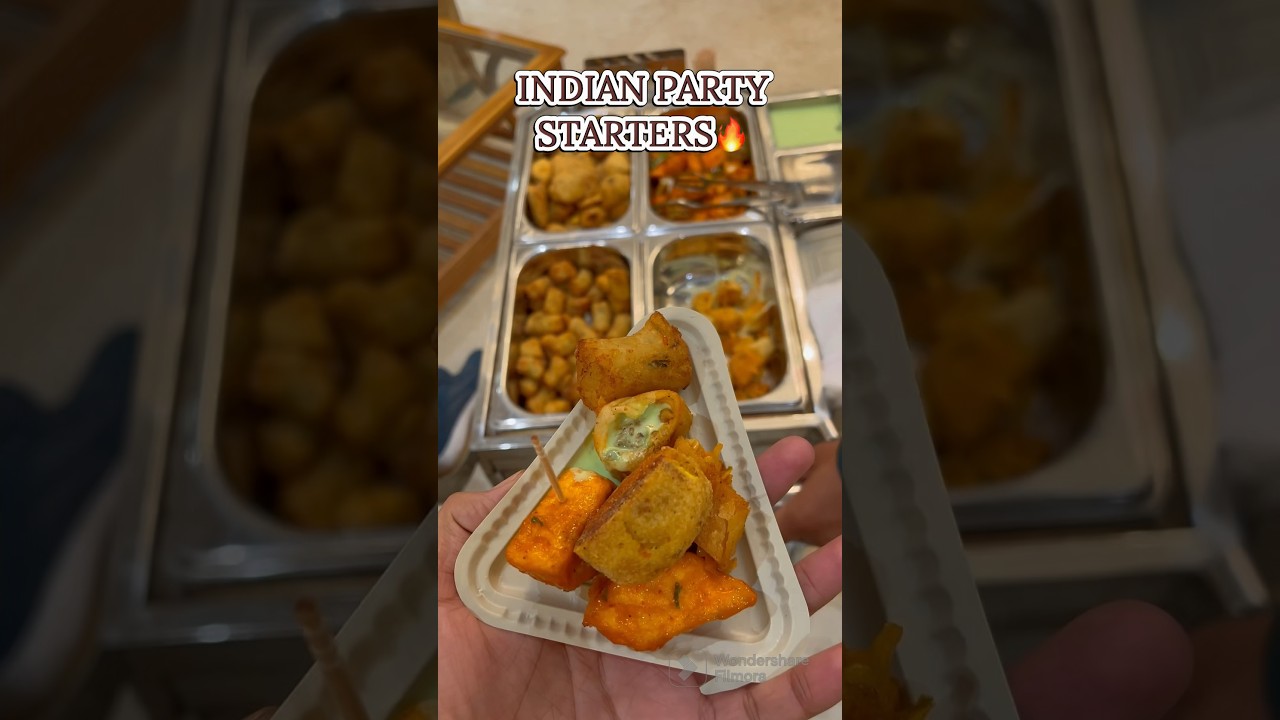 Indian Party Starter🔥 Wedding Snacks | #snacks #cravings #party #viralvideo #short #viral #wedding