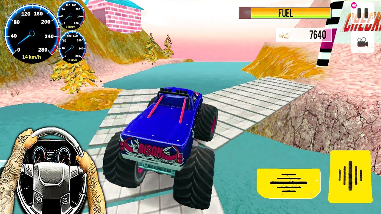 TRUCK STUNT GAMEPLAY | MOBILEGAMEVIDEO1077 | SB4GGAMING