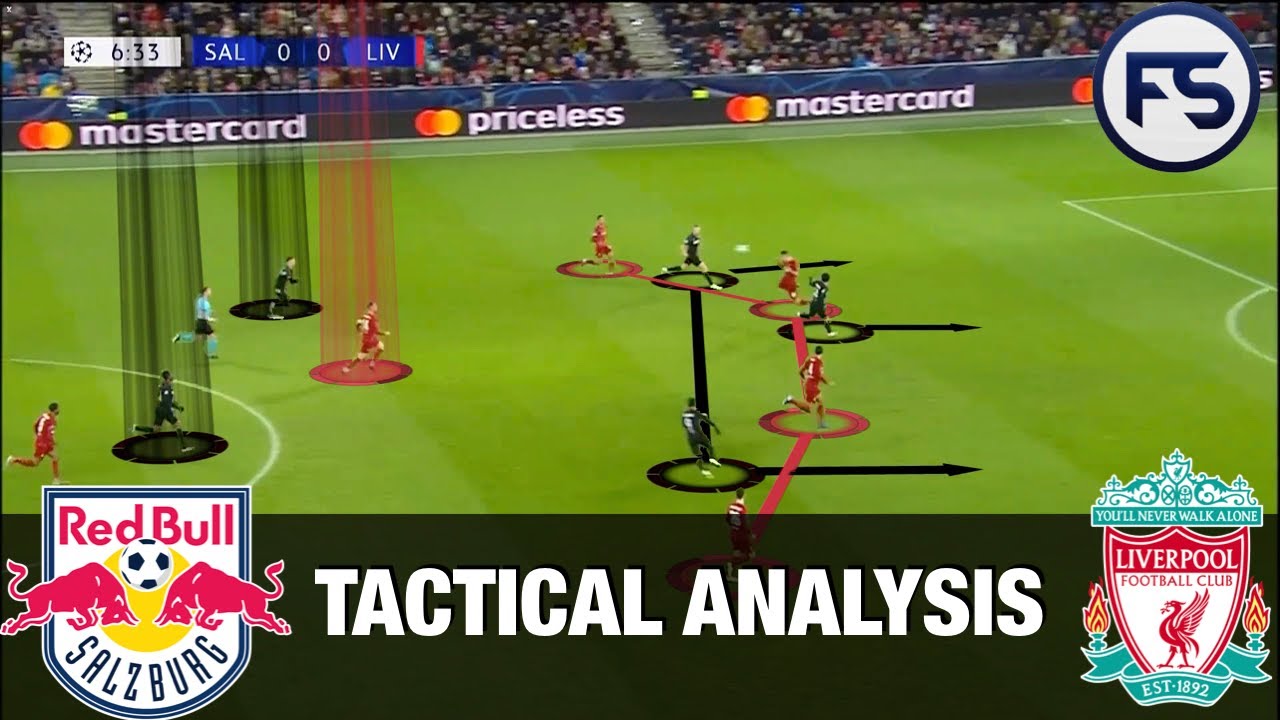 Salzburg v Liverpool:  (4-4-2 Diamond v 4-3-3):  Impressive Salzburg unlucky to lose to Klopp