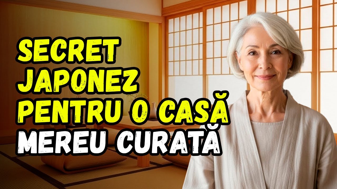 Secretul Japonez pentru o Casă ÎNTOTDEAUNA Curată