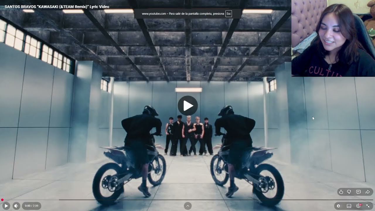 La FRiKi REACCIONA a SANTOS BRAVOS 'Kawasaki &TEAM Remix' Lyric Video