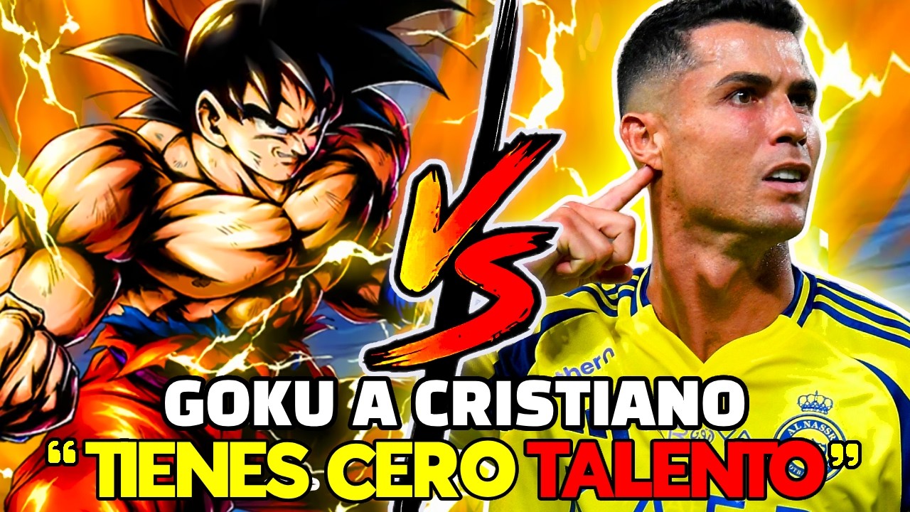 🔥 GOKU vs CRISTIANO RONALDO | Épica Batalla de Rap ⚽🐉 | ¿Quién Gana? 😱
