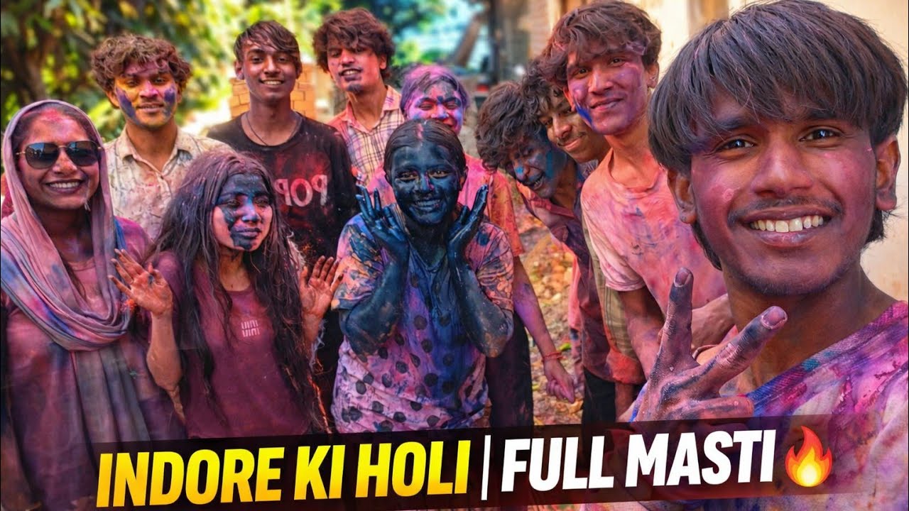 INDORE KI HOLI | FULL MASTI 😂🫟